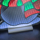 60cm Light up Snowman Infinity Christmas Decoration with Red, White and Green LEDs