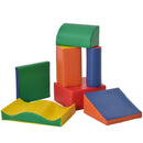 HOMCOM Kids 7 Piece Soft Play Set