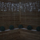 16m 640 LED Frosted IcicleBrights Christmas String Lights in Cool White