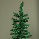 5ft (1.5m) Green Artificial Pencil Christmas Tree With Green Metal Stand and 236 Tips