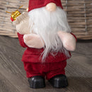 35cm Battery Operated Walking Christmas Musical Gonk in Red