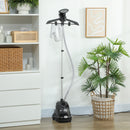 HOMCOM Clothes Steamer with Adjustable Pole 41-110 cm Black