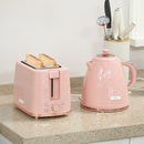 HOMCOM Kettle and Toaster Set 1.7L Kettle & 2 Slice Toaster Set,