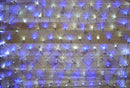 1.7m x 1.2m 180 LED Premier Indoor Outdoor Multifunction Christmas Net Light with Timer in Blue & White