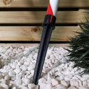Premier Christmas Light up Santa Stop Here Garden Patio Sign 110cm
