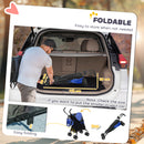 PawHut Lightweight Foldable Dog Stroller for Mini Dogs