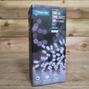 20m Battery Operated Multi-Action Christmas String Lights with 200 Cool White LEDs