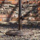 Samuel Alexander 2.7m Havana Garden Patio Parasol with Crank Handle in Beige