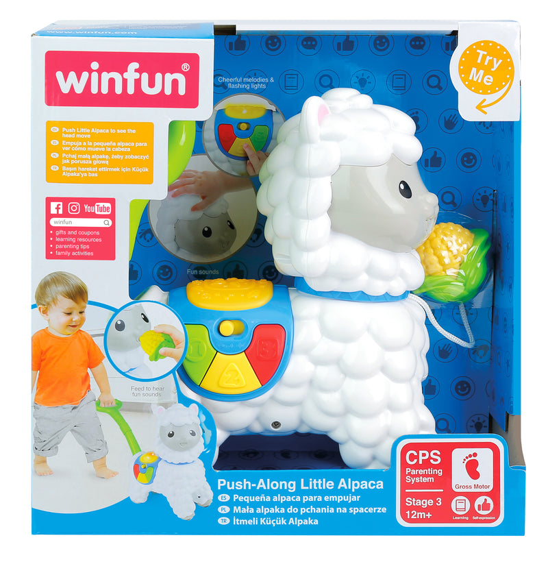 Winfun Push Along Little Alpaca