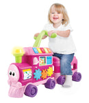 Winfun Walker Ride-On Learner Train - Pink