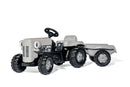 Rolly Toys Little Grey Fergie Tractor & Trailer