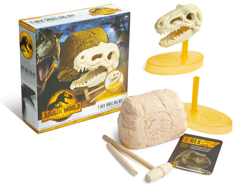Jurassic World T Rex Skull Dig Kit