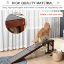 PawHut Pet Ramp For Dogs Cats W/ Non-Slip Carpet For Bed Sofa, 188x40.5x63.5cm