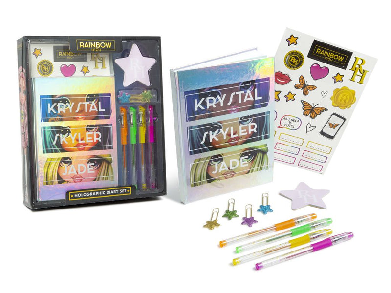 Rainbow High Holographic Diary Set