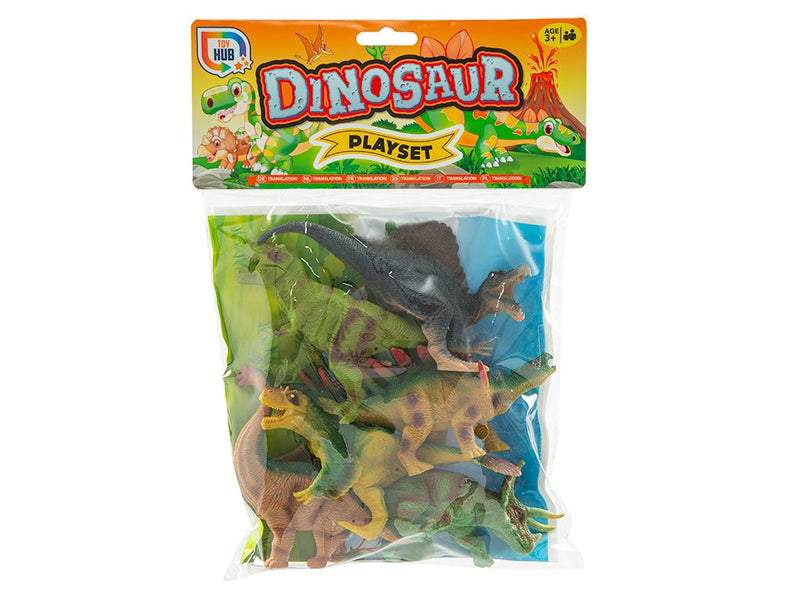 Bag Of 6" Dinosaur Play Set