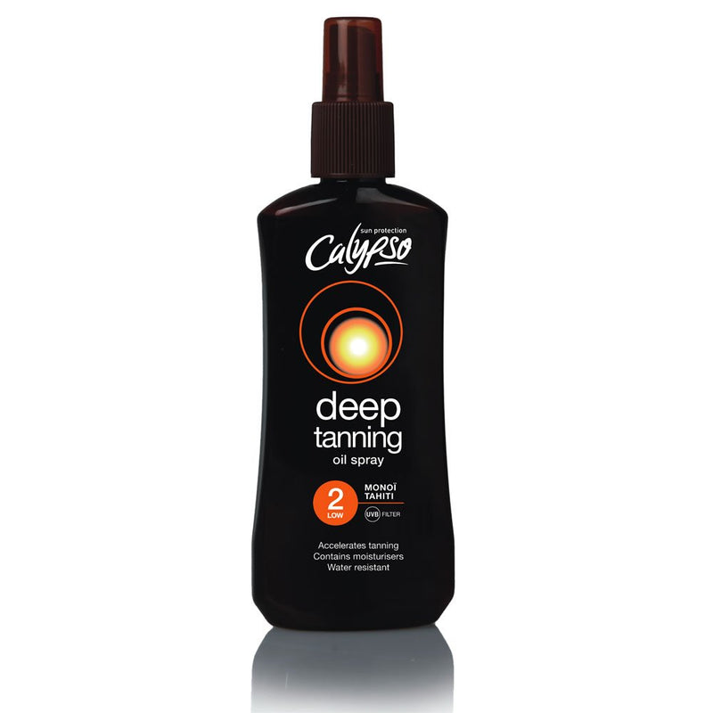 Calypso Deep Tanning Oil Spray Monoi Tahiti SPF2 200ml