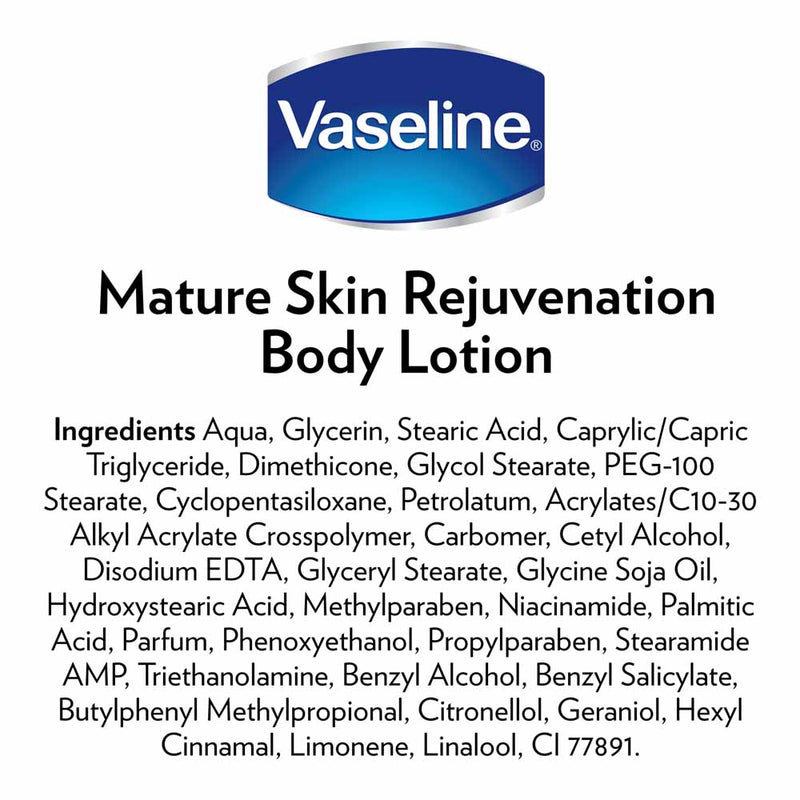 Vaseline Intensive Care Mature Skin Rejuvenation Body Lotion