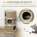 Scratching Barrel Cat Tower