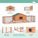 Pawhut Rabbit Hutch
