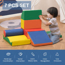 HOMCOM Kids 7 Piece Soft Play Set