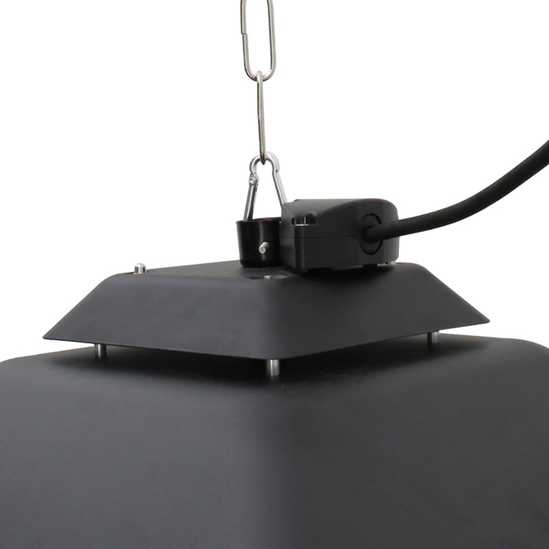 Outsunny Hanging Halogen Heater 2000W Black