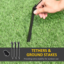 HOMCOM Christmas Inflatable Santa Claus 2.4m