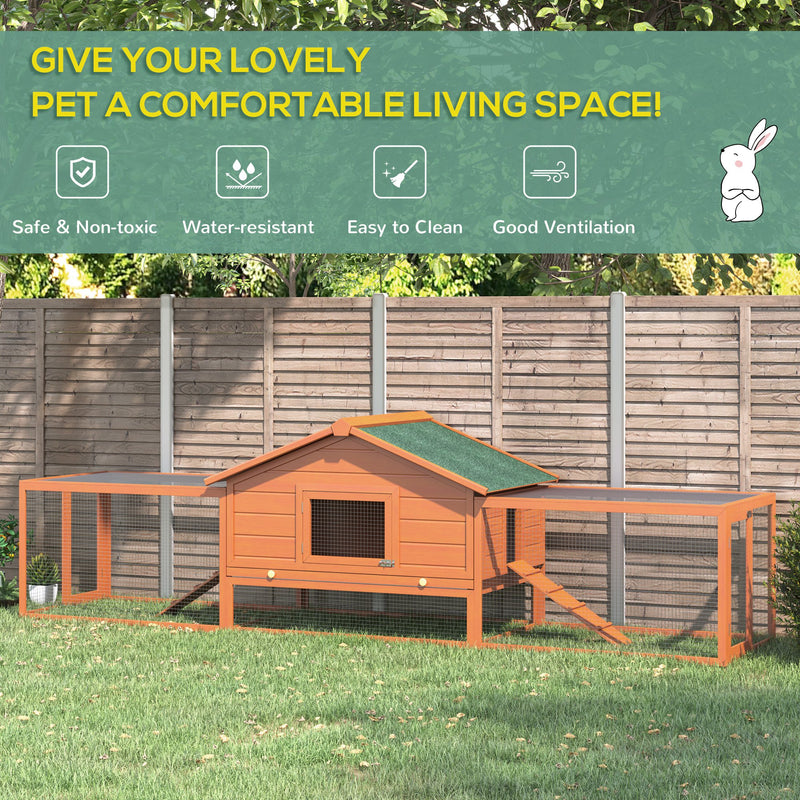 Pawhut Rabbit Hutch