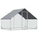 PawHut Walk In Chicken Run Large Galvanized Chicken Coop w/ Cover 3 x 2 x 2m