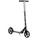 HOMCOM Foldable Kick Scooter for Kids w/ Adjustable Height, Break, Big Wheels