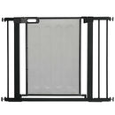 Pressure Fit Safety Gate for Doors, Dog Gate w/ Auto Close, 75-103 cm - Black