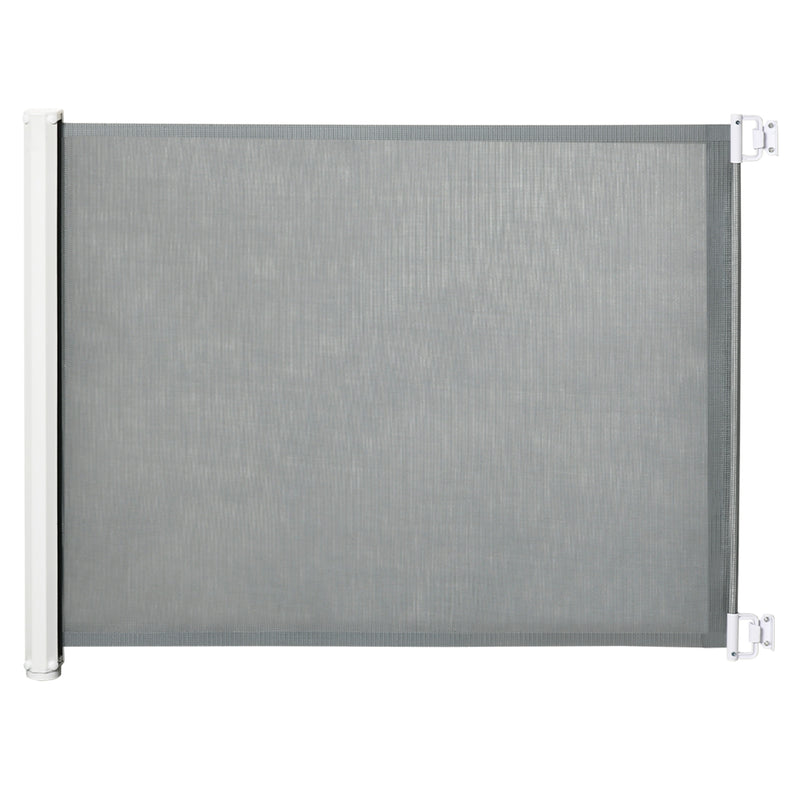 PawHut Retractable Safety Gate Pet Guard Battier for Doorways Hallway