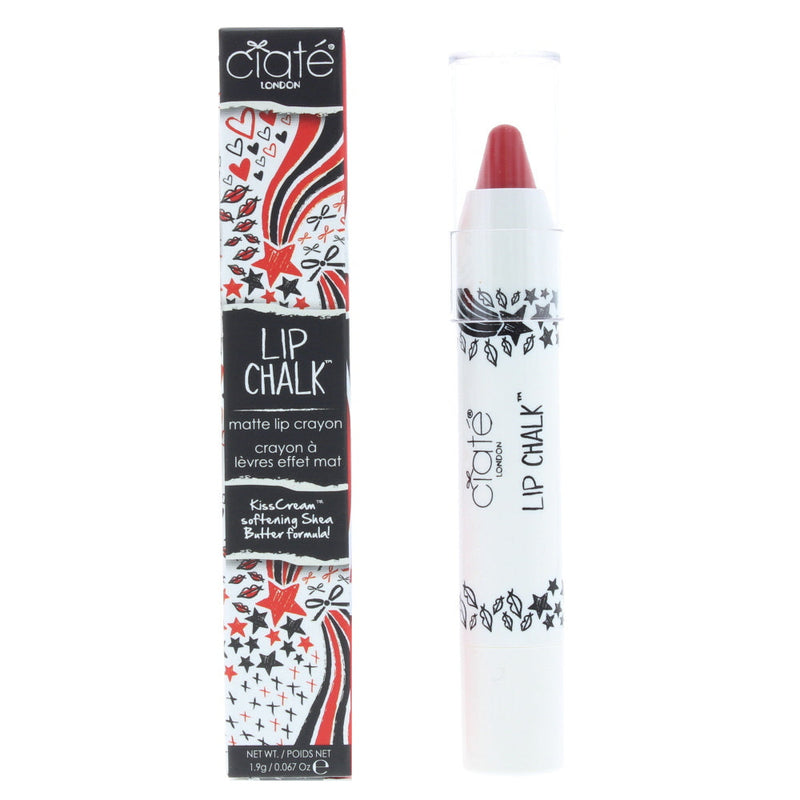 Ciaté Lip Chalk With Love Pastel Red Lip Crayon 1.9g