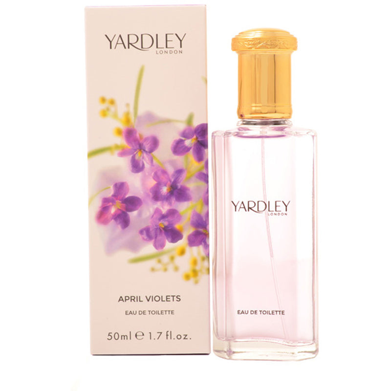 Yardley April Violets Eau de Toilette 50ml