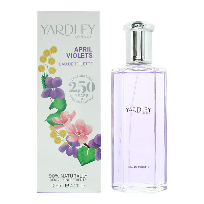 Yardley April Violets Eau de Toilette 125ml