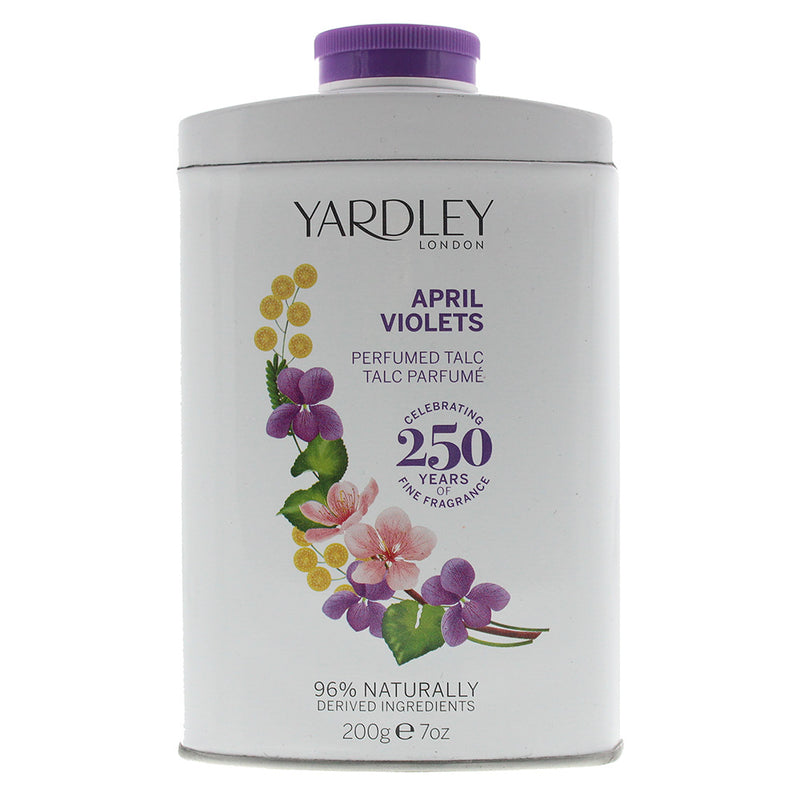 Yardley April Violets Talcum Powder 200g