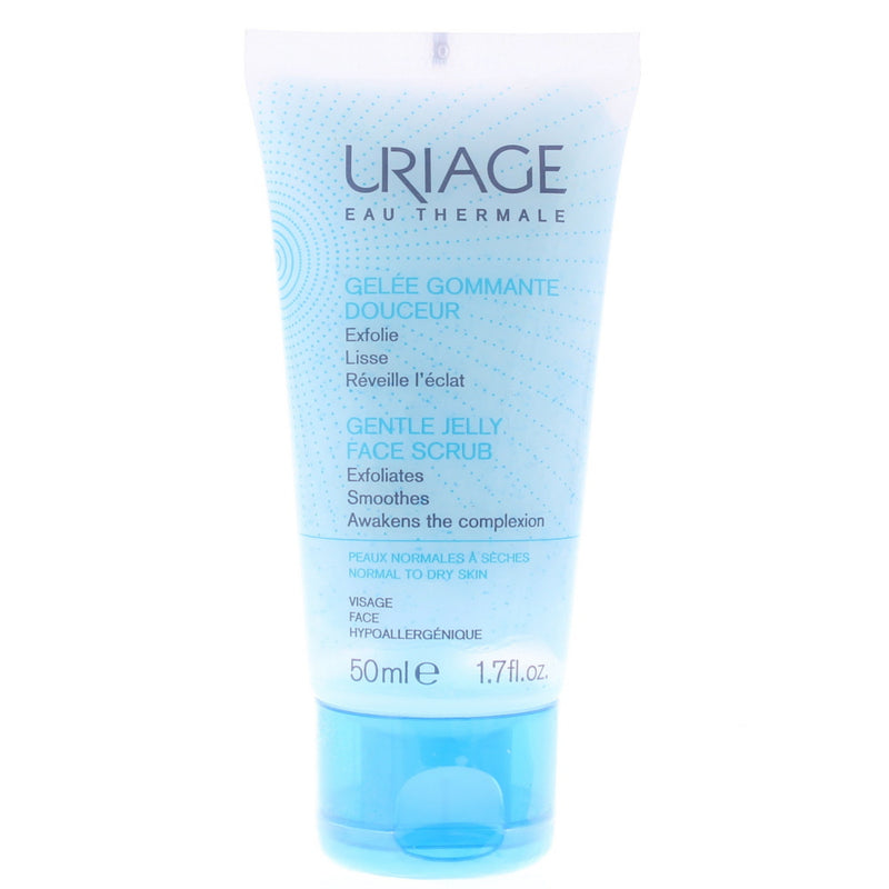 Uriage Gentle Jelly Face Normal To Dry Skin Scrub 50ml