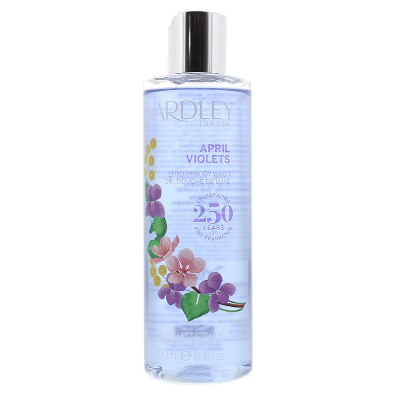 Yardley April Violets Body Wash 250ml