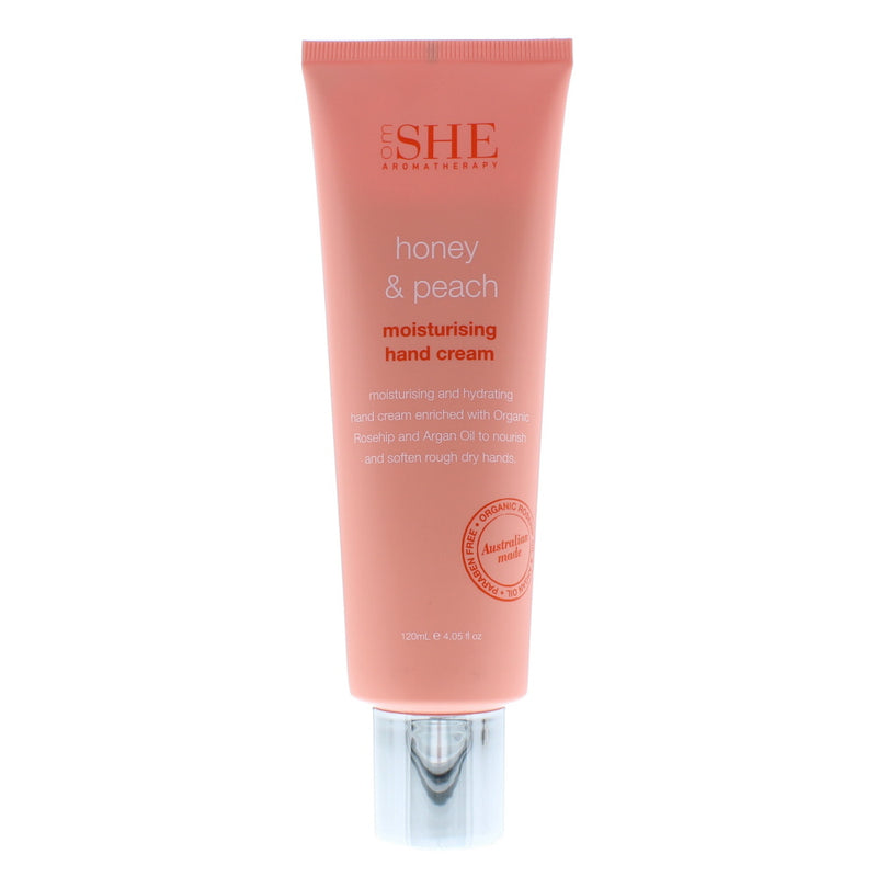Om She Honey  Peach Hand Cream 120ml