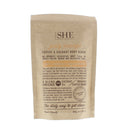 Om She Coffee  Coconut Zesty Orange Body Scrub 200g