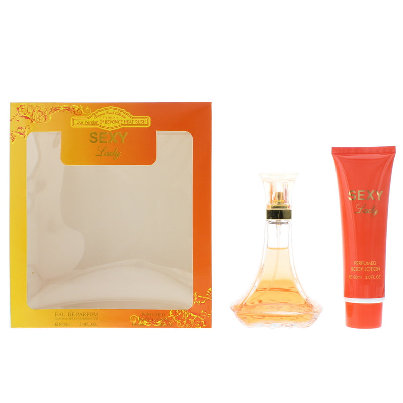 Designer French Collection Sexy Lady Eau de Parfum 2 Pieces Gift Set