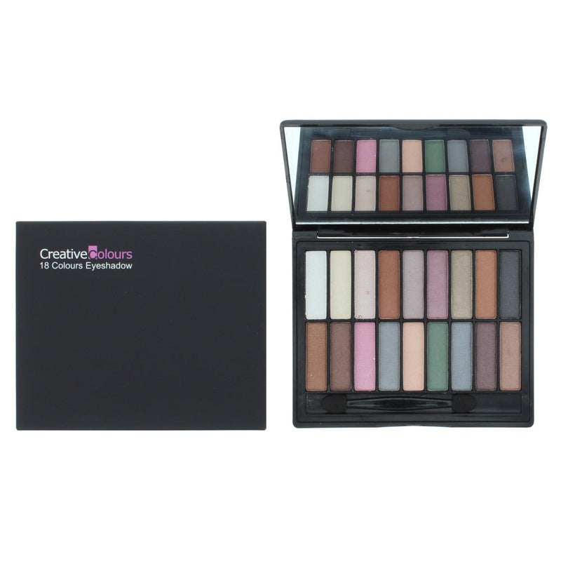 Creative Colours 18 Colours Eye Shadow Palette 17.1g