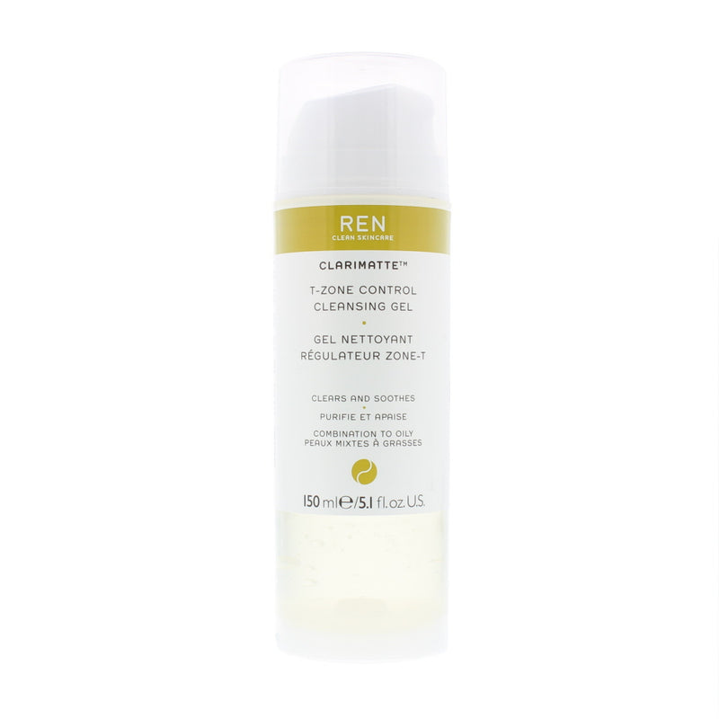 Ren Clarimatte T-Zone Control Combination To Oily Skin Cleansing Gel 150ml