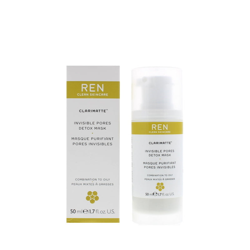 Ren Clarimatte Invisible Pores Detox Combination To Oily Skin Mask 50ml