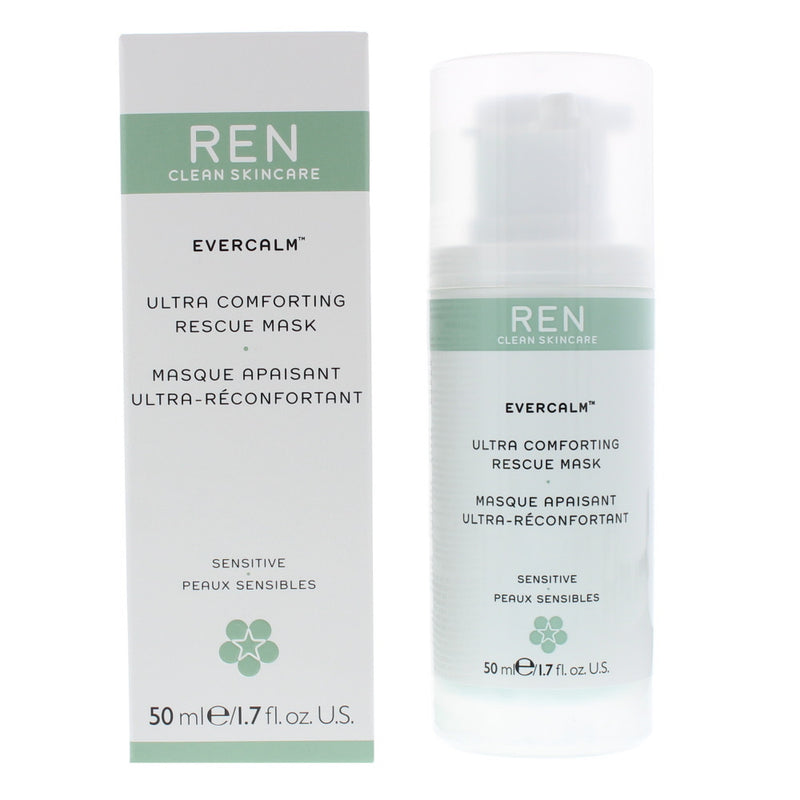 Ren Evercalm Ultra Comforting Rescue Sensitive Skin Mask 50ml