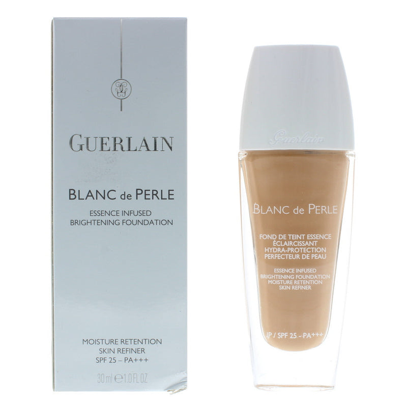 Guerlain Blanc De Perle Brightening Spf 25 03 Natural Beige Foundation 30ml