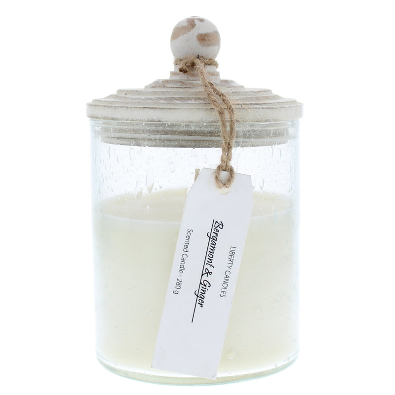 Liberty Candle Bergamot  Ginger Candle 280g