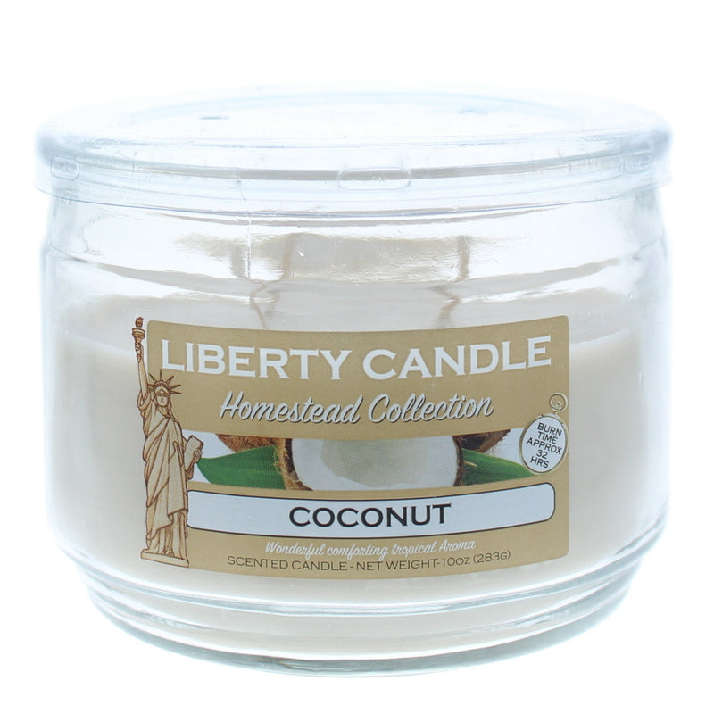 Liberty Candle Homestead Collection Coconut Candle 10oz