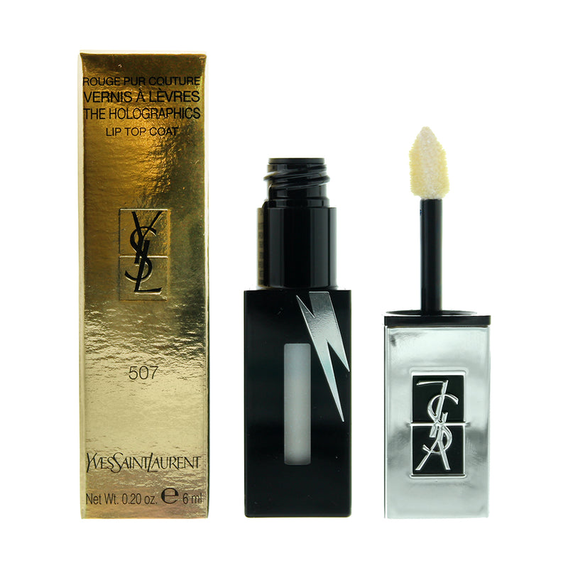 Yves Saint Laurent The Holographics Lip Top Coat 507  White Liquid Lipstick 6ml
