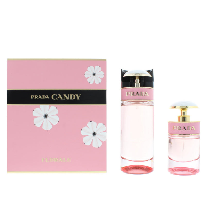 Prada Candy Florale 2 Piece Gift Set: Eau de Toilette 80ml - Eau de Toilette 30ml