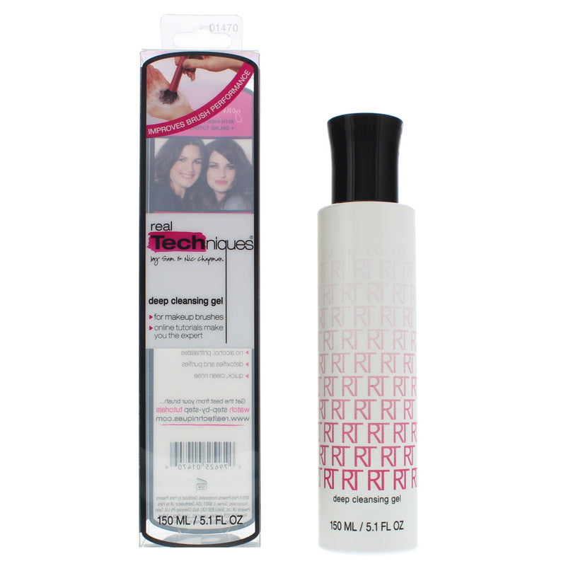 Real Techniques Deep Cleansing Gel 01470 Brush Cleanser 150ml